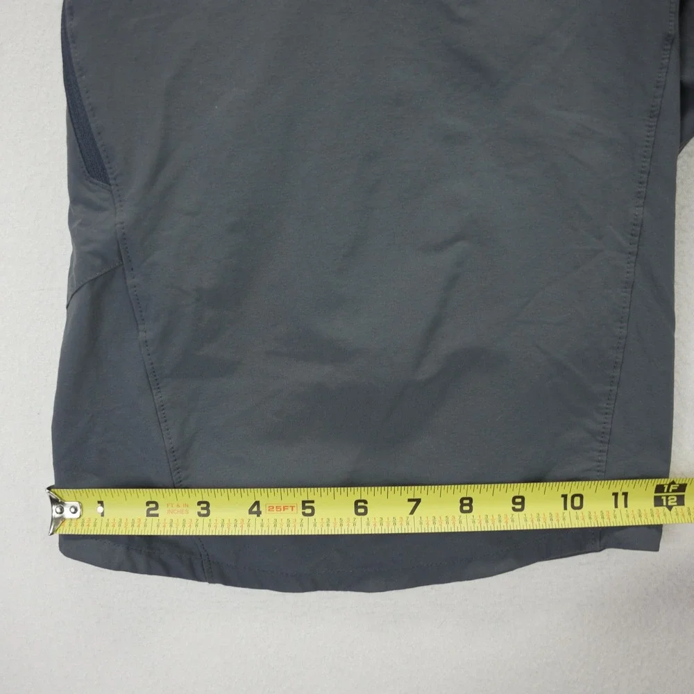 Patagonia Mens Landfarer Shorts‎ 38 Forge Grey Hiking Outdoor Stretch Nylon Gray